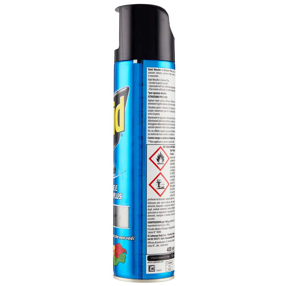 INSETTICIDA SPRAY MOSCHE E ZANZARE ML 400 - Immagine 31