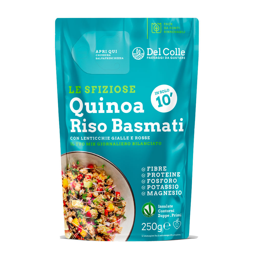 Mix quinoa e riso basmati 250 gr