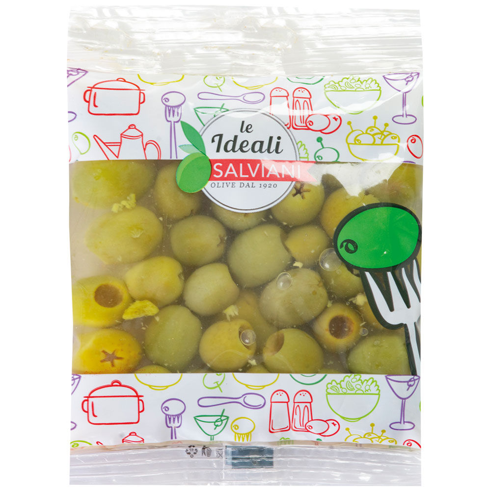 Olive verdi denocciolate 100 gr - Immagine 01