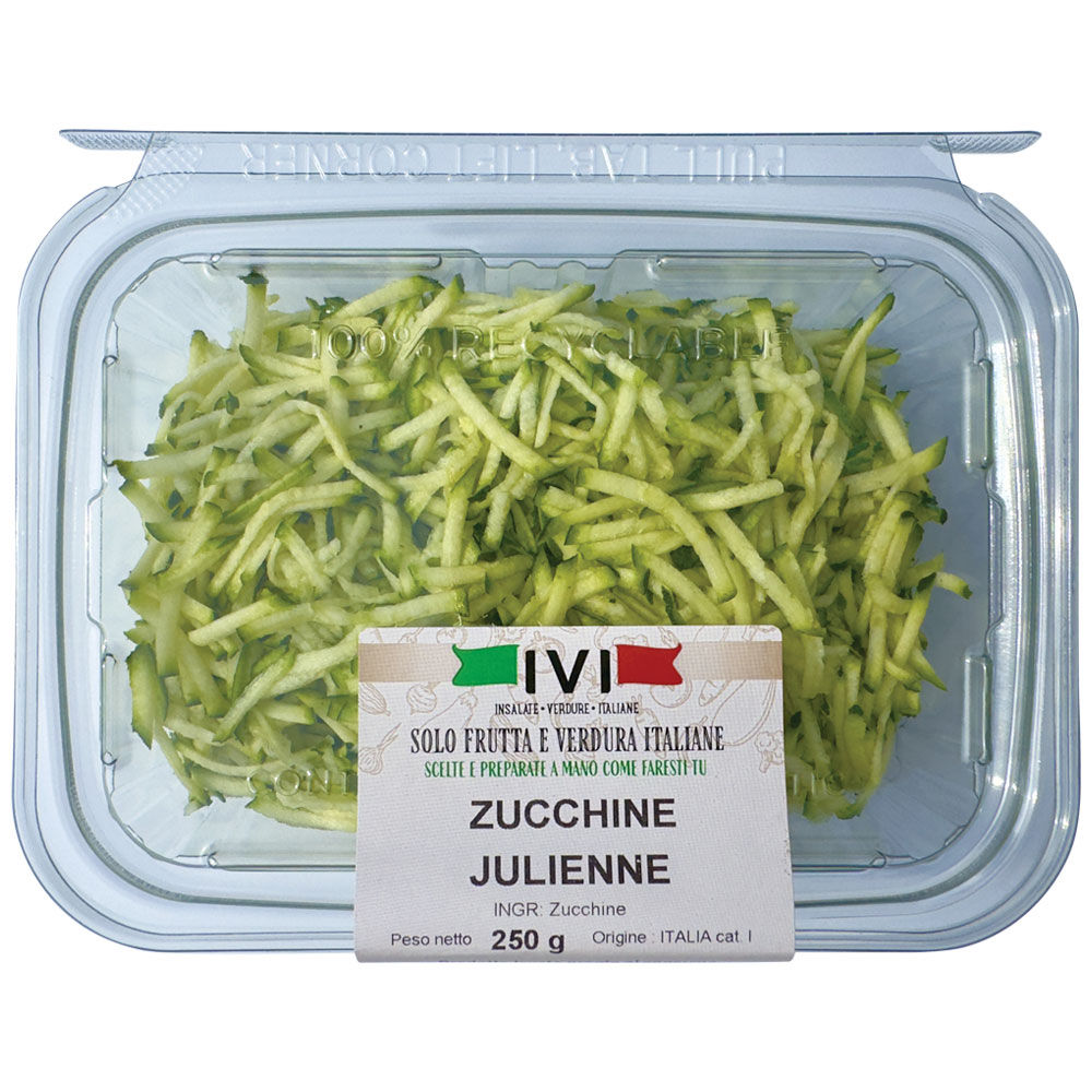 Vassoio zucchine julienne gr250