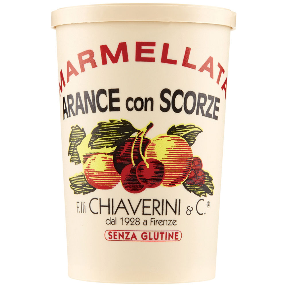 Marmellata di arance con scorze 400 gr