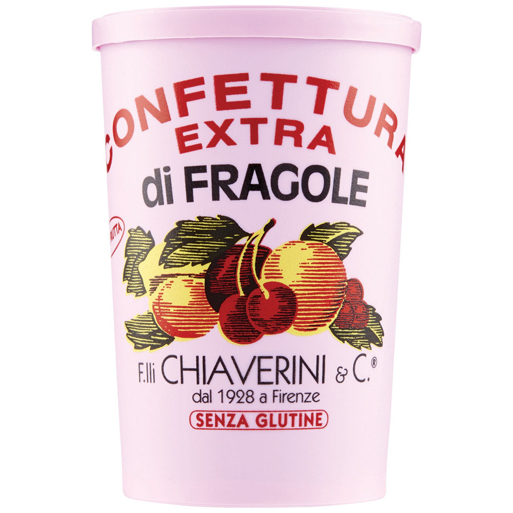 Confettura extra di fragole 400 gr