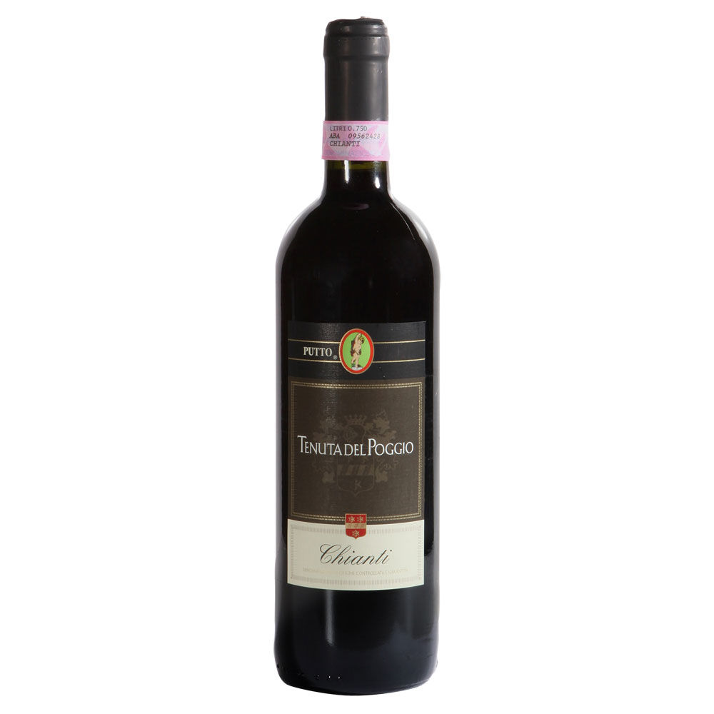 Vino rosso chianti docg tenuta del poggio 750 ml