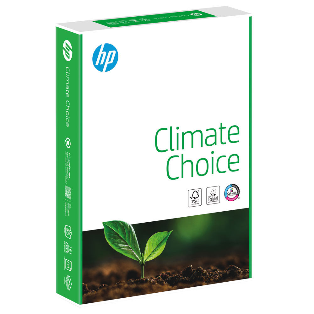 Risma di carta climate choice 500 fogli a4 80 gr