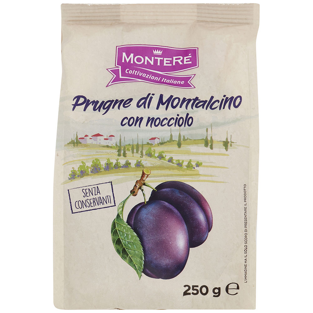 Prugne di Montalcino con nocciolo 250 gr