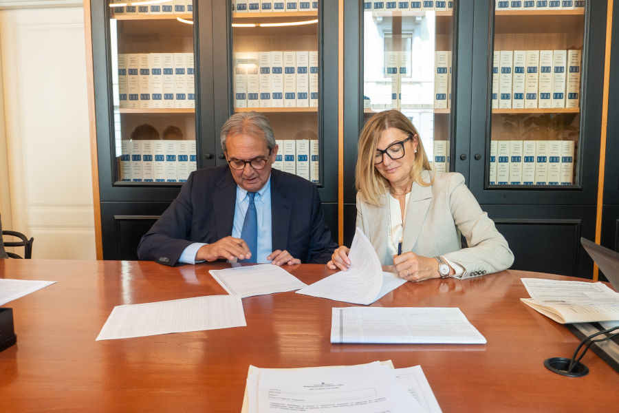 I presidenti delle due cooperative