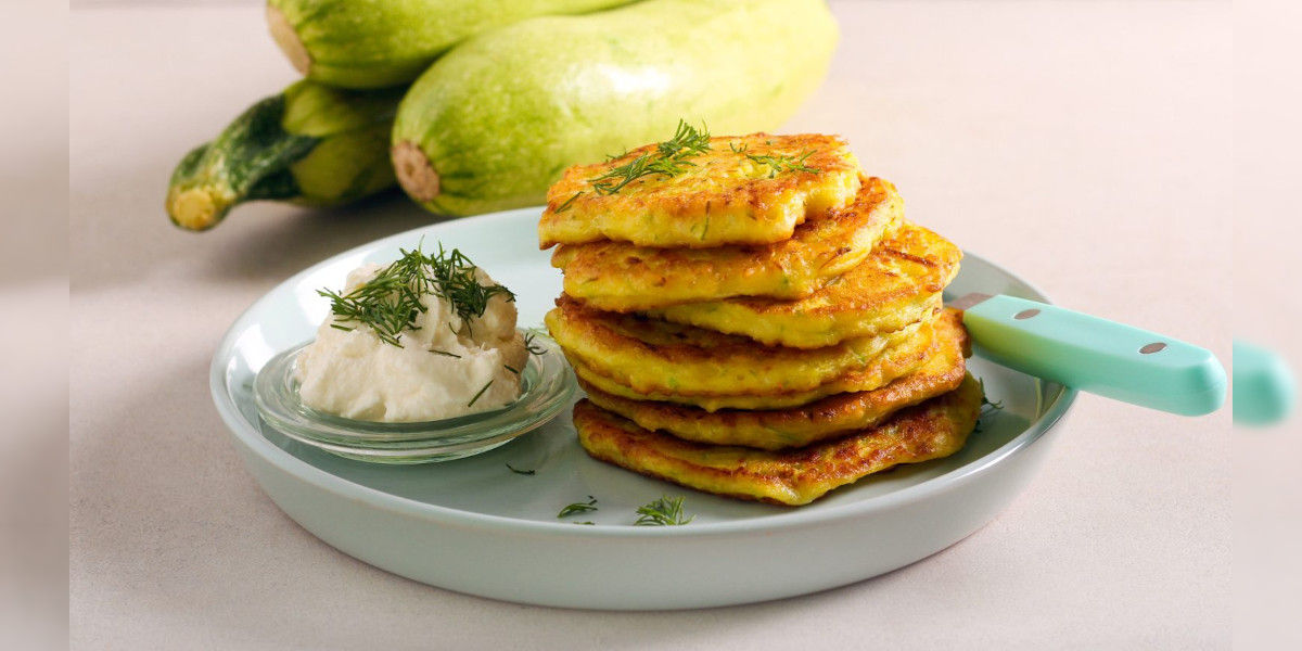 Frittelle di ceci e zucchine