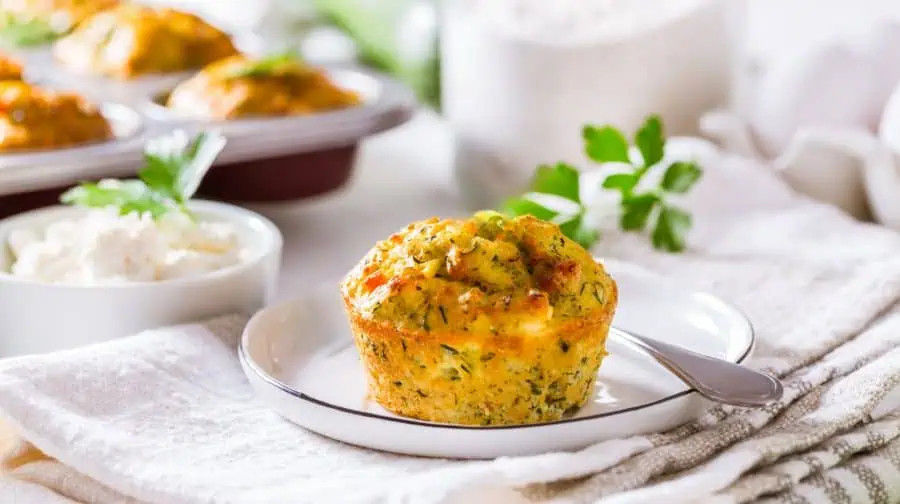 Muffins salati allo stracchino