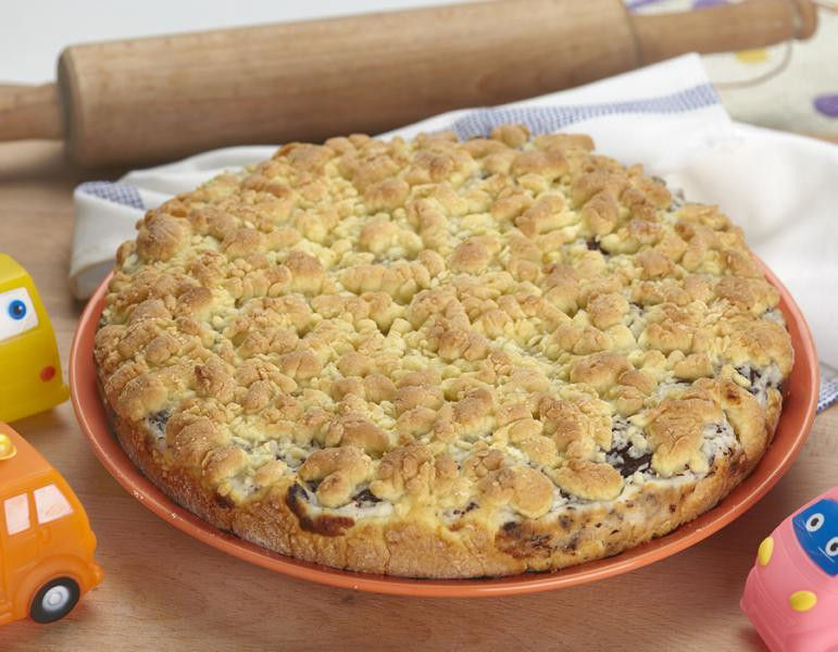 Torta sbriciolona con cioccolato ricotta