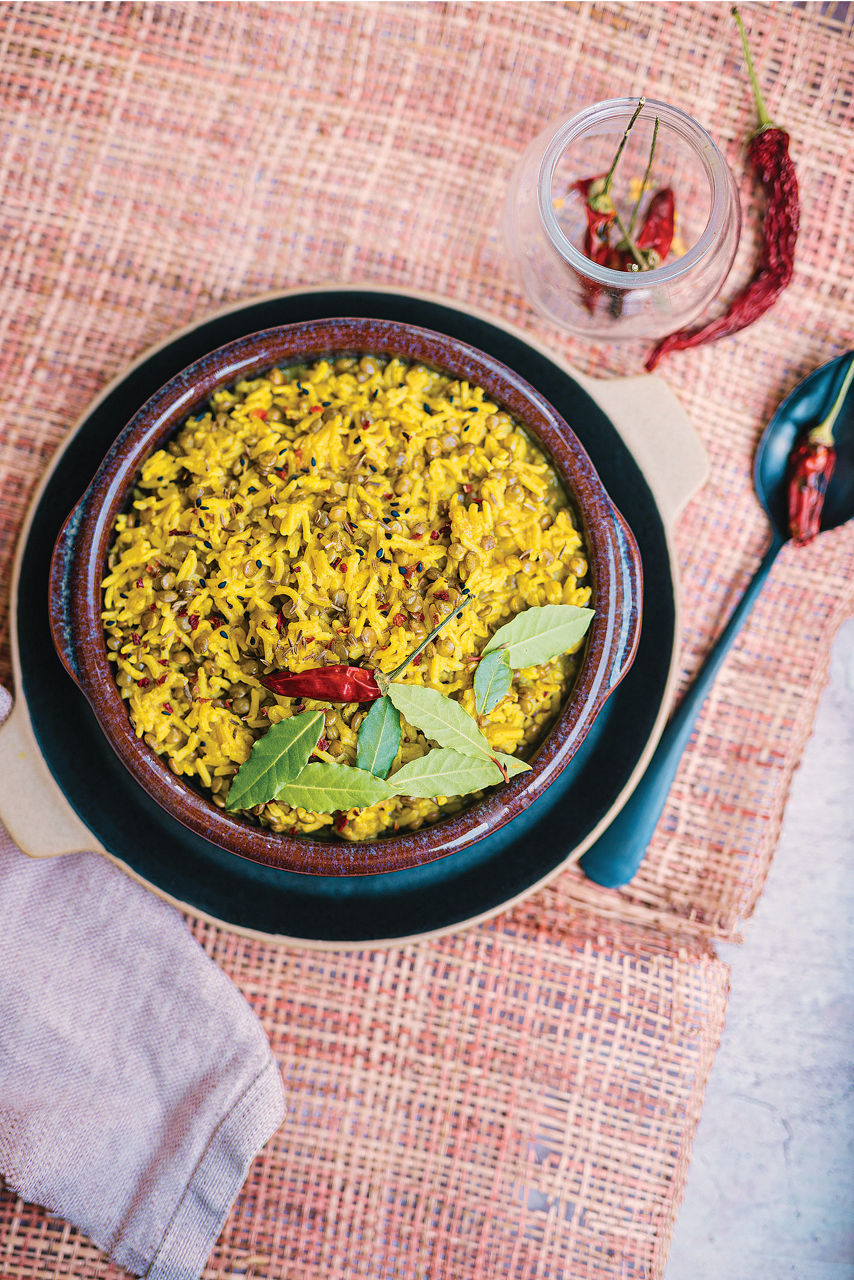 Dahl di riso basmati e lenticchie