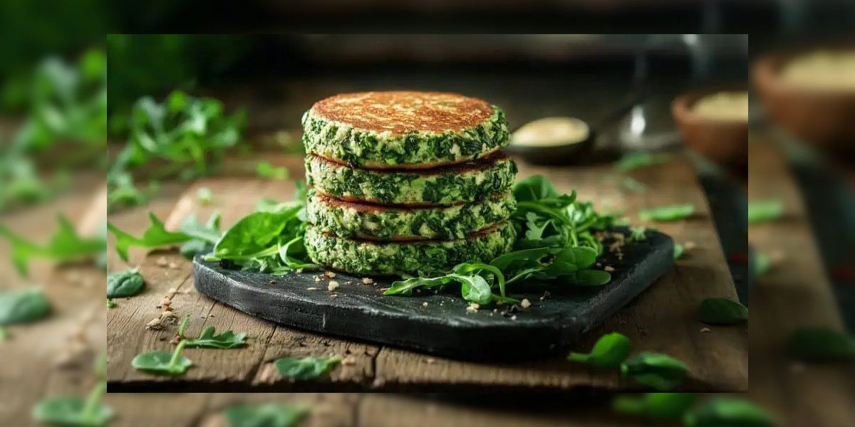 Burger di spinaci e tacchino