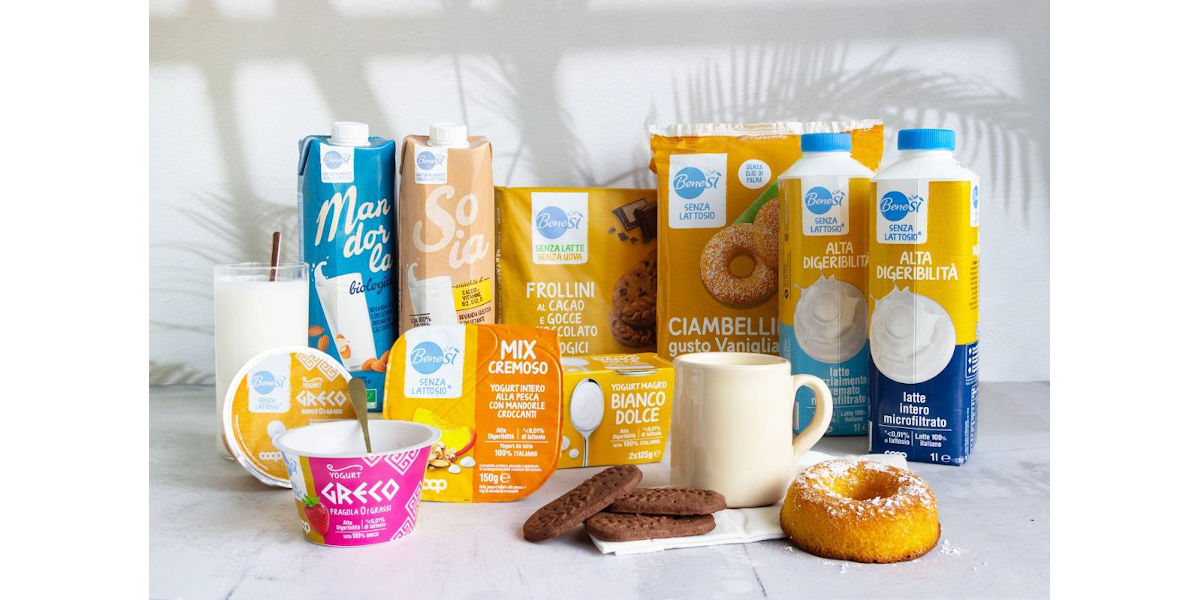 I prodotti Bene.sì per la colazione