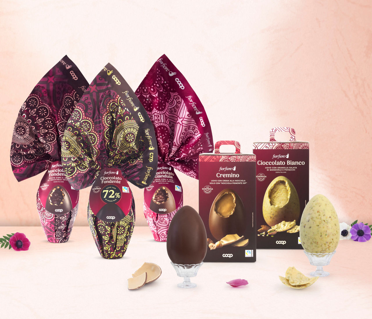 Uova di Pasqua al cioccolato Fior Fiore Coop