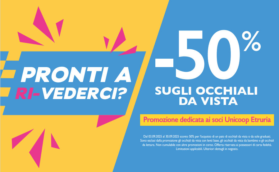 promo corner coop ottica