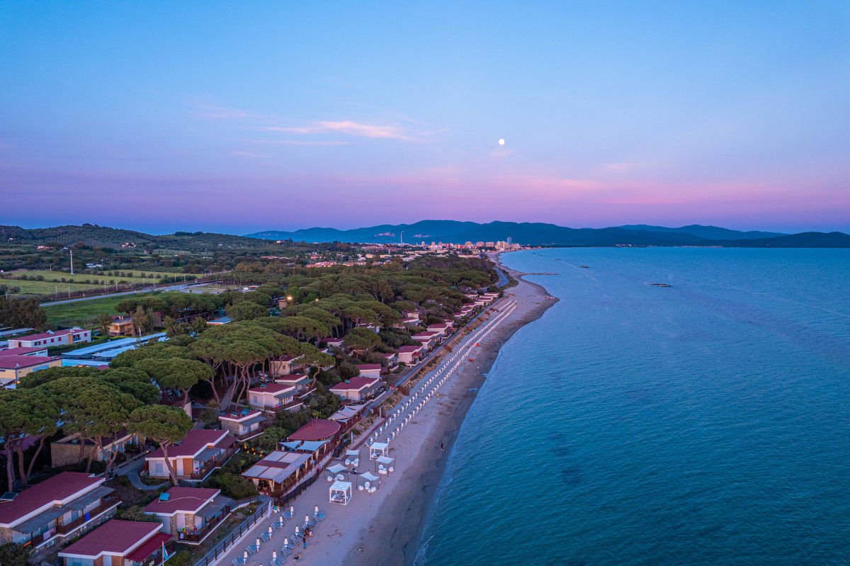 panoramica Golfo del Sole Resort a Follonica 