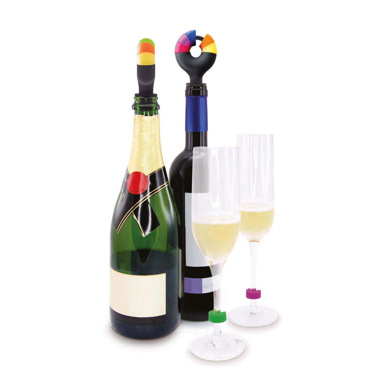 Tappo e identificatore di bicchieri Pulltex