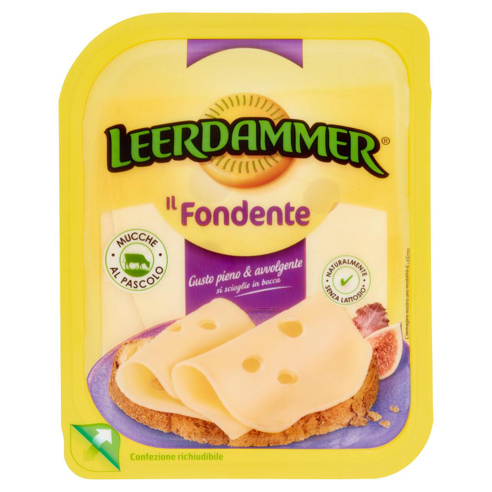 Leerdammer fette il fondente vaschetta g 150