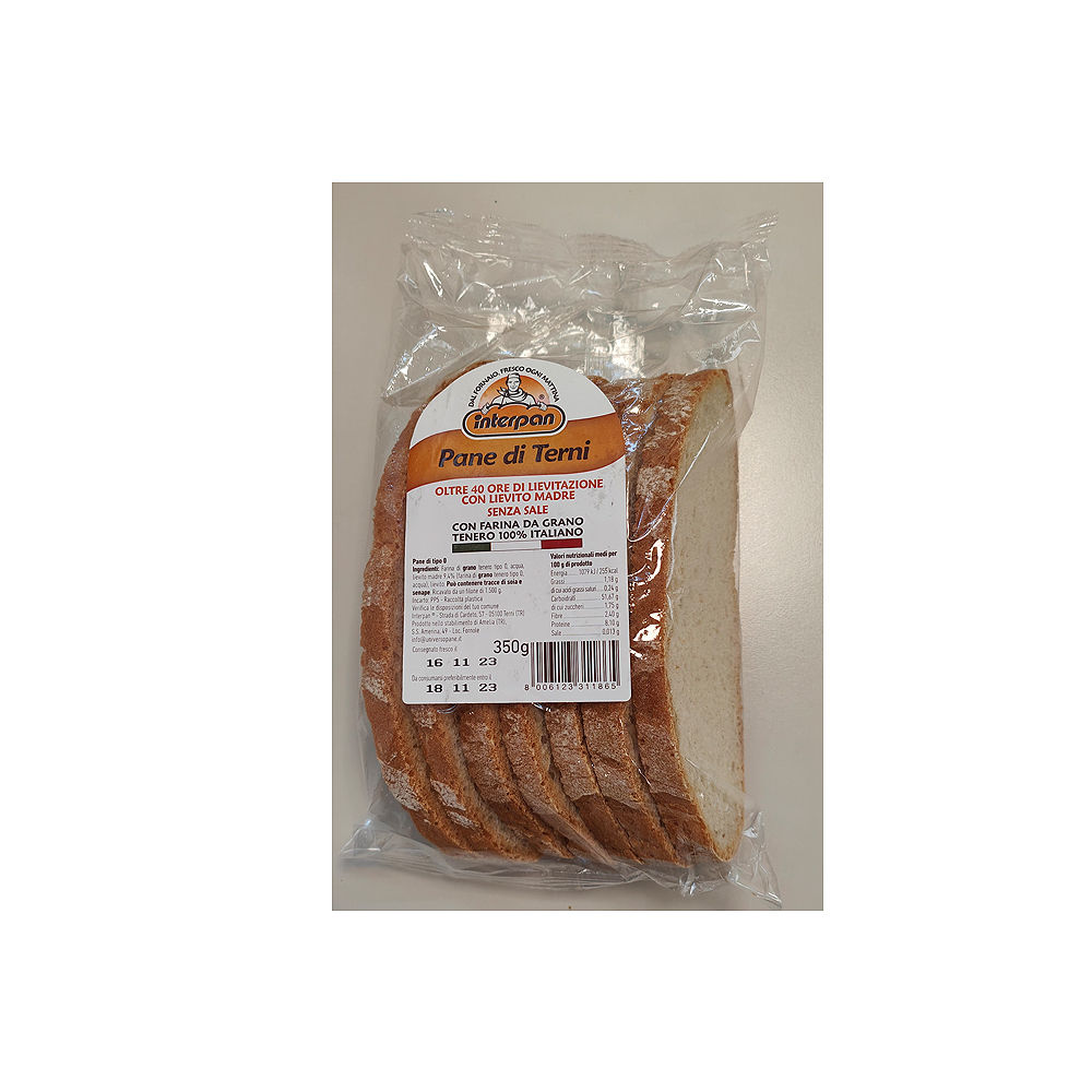 PANE AFFETTATO TERNI CF 350G - 0