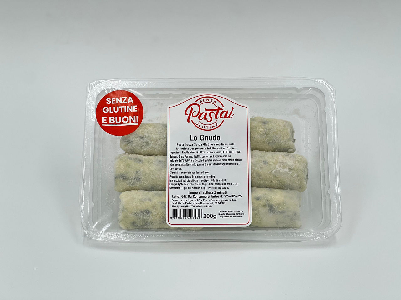 SG-LO GNUDO SENZA GLUTINE 200G PASTAI - 0