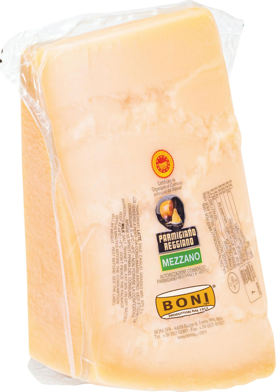  PARMIGIANO REGGIANO DOP MEZZANO SOTTOVUOTO BONI G 800 CA - 0