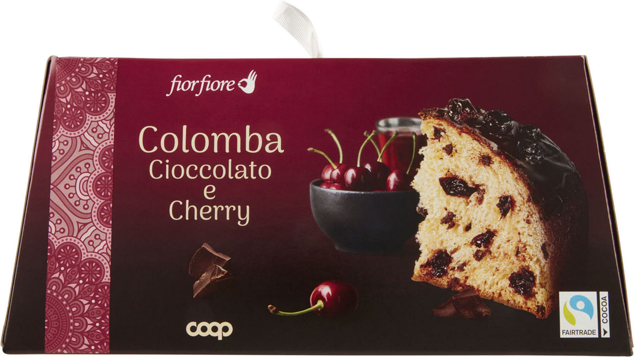 COLOMBA CIOCCOLATO E CHERRY FIOR FIORE COOP G 900 - 1