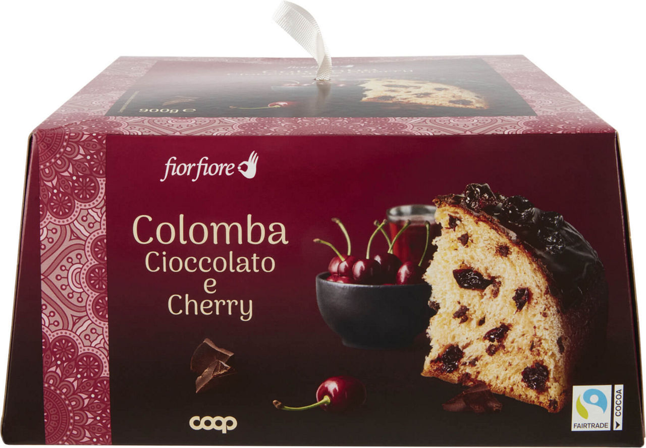 COLOMBA CIOCCOLATO E CHERRY FIOR FIORE COOP G 900 - 3
