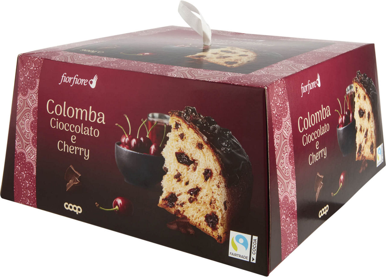 COLOMBA CIOCCOLATO E CHERRY FIOR FIORE COOP G 900 - 2