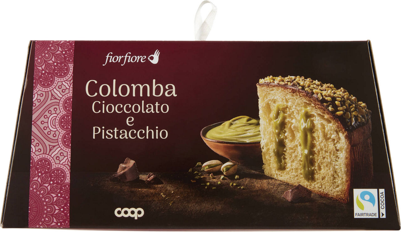 COLOMBA FARCITA AL PISTACCHIO RIC.CIOC.GRAN.PIST. FIOR FIORE COOP G800 - 1