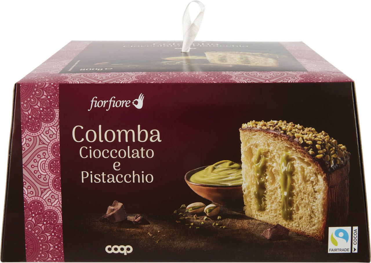 COLOMBA FARCITA AL PISTACCHIO RIC.CIOC.GRAN.PIST. FIOR FIORE COOP G800 - 2