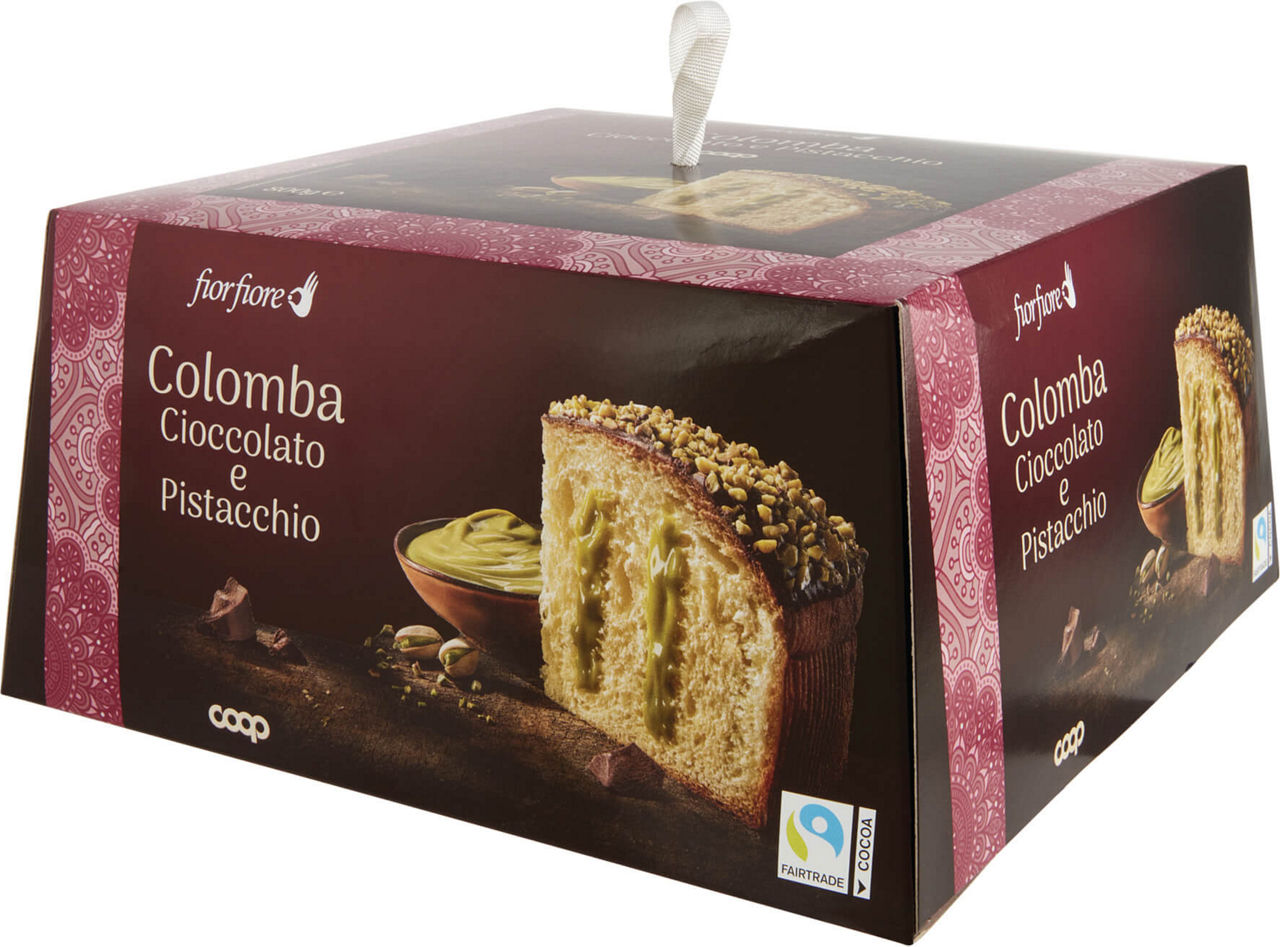 COLOMBA FARCITA AL PISTACCHIO RIC.CIOC.GRAN.PIST. FIOR FIORE COOP G800 - 3