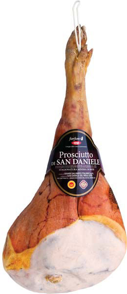 PROSCIUTTO DI SAN DANIELE DOP STAG.18M C/O FIOR FIORE COOP KG 10 CA - 0