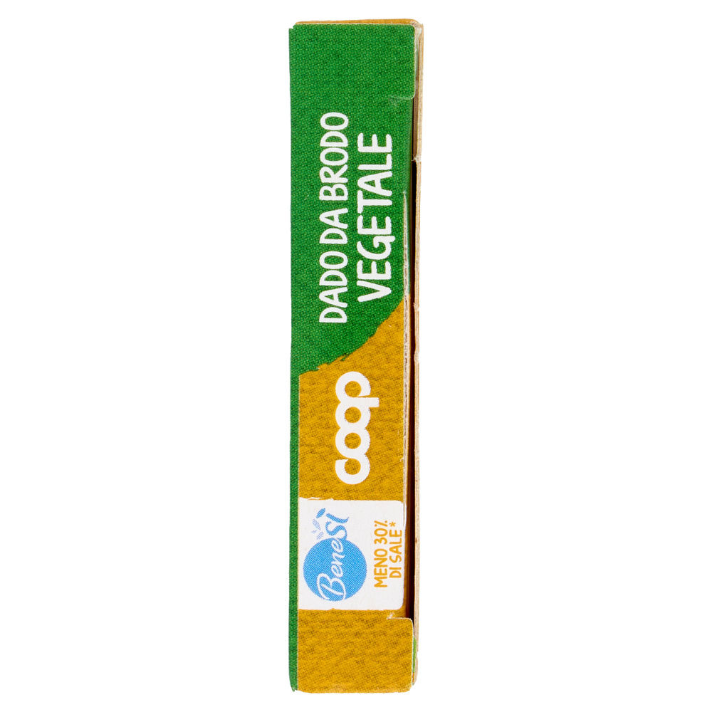 DADO DA BRODO VEGETALE A RIDOTTO CONTENUTO DI SALE 10 CUBI COOP BENE SÌ G 90 - 4