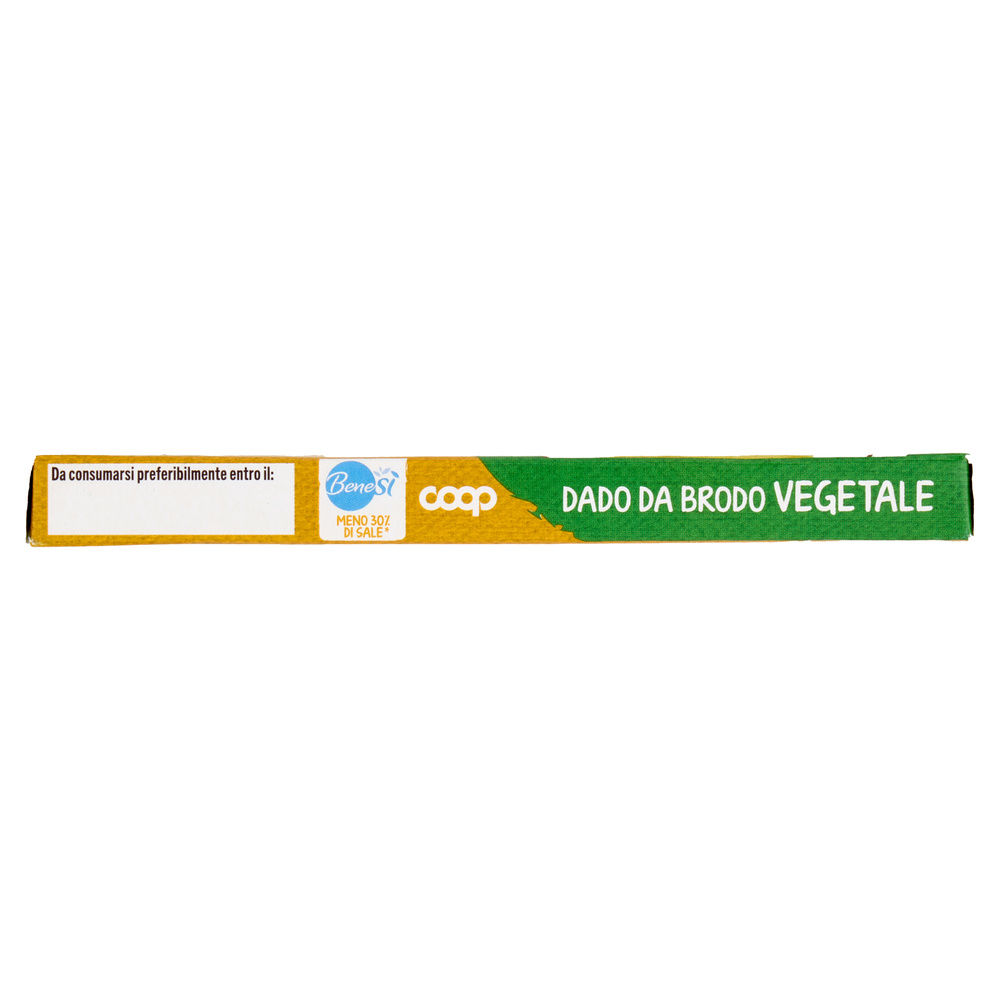 DADO DA BRODO VEGETALE A RIDOTTO CONTENUTO DI SALE 10 CUBI COOP BENE SÌ G 90 - 2