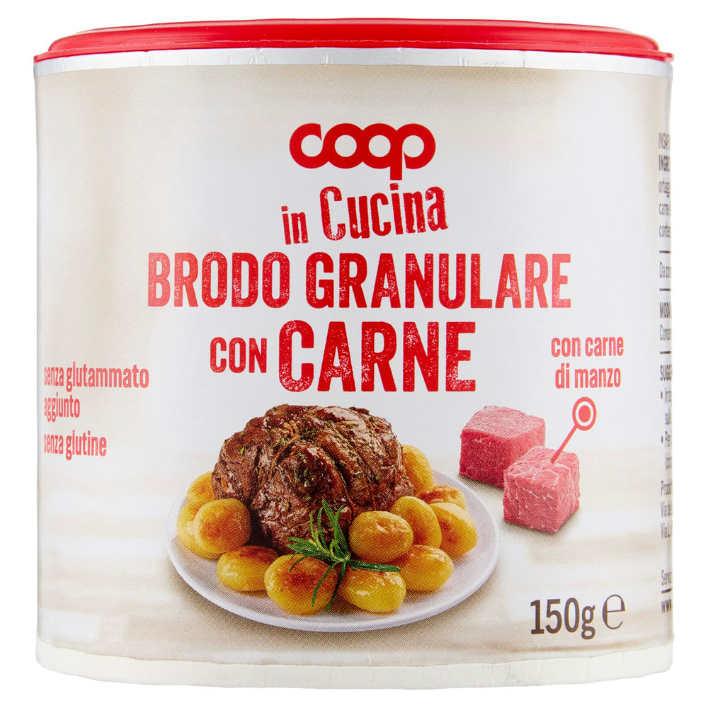 BRODO GRANULARE DI CARNE COOP G 150 - 6