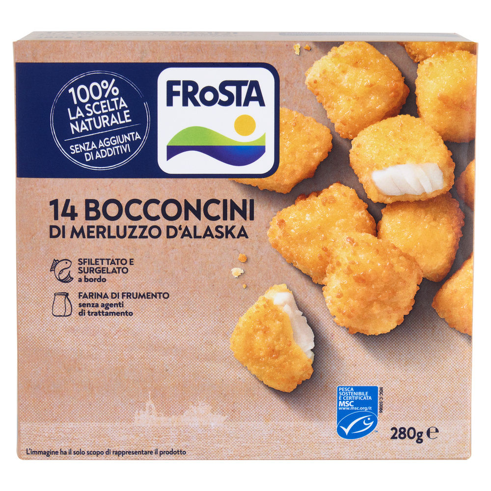 BOCCONCINI DI MERLUZZO D'ALASKA MSC FROSTA G 280 - 7