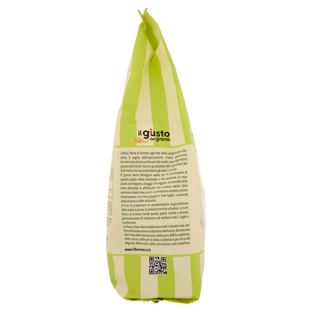 PASTA DI SEMOLA BIO LIBERA TERRA CASERECCE RUSTICHE G500 - 5