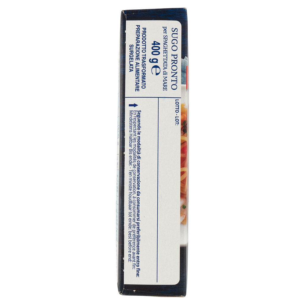 SUGO PRONTO PER SPAGHETTATA DI MARE CONDIPRESTO G 400 - 5