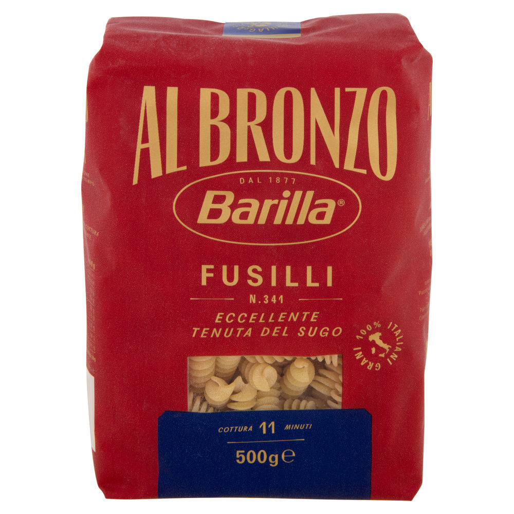 PASTA DI SEMOLA FUSILLI AL BRONZO BARILLA G500 - 7