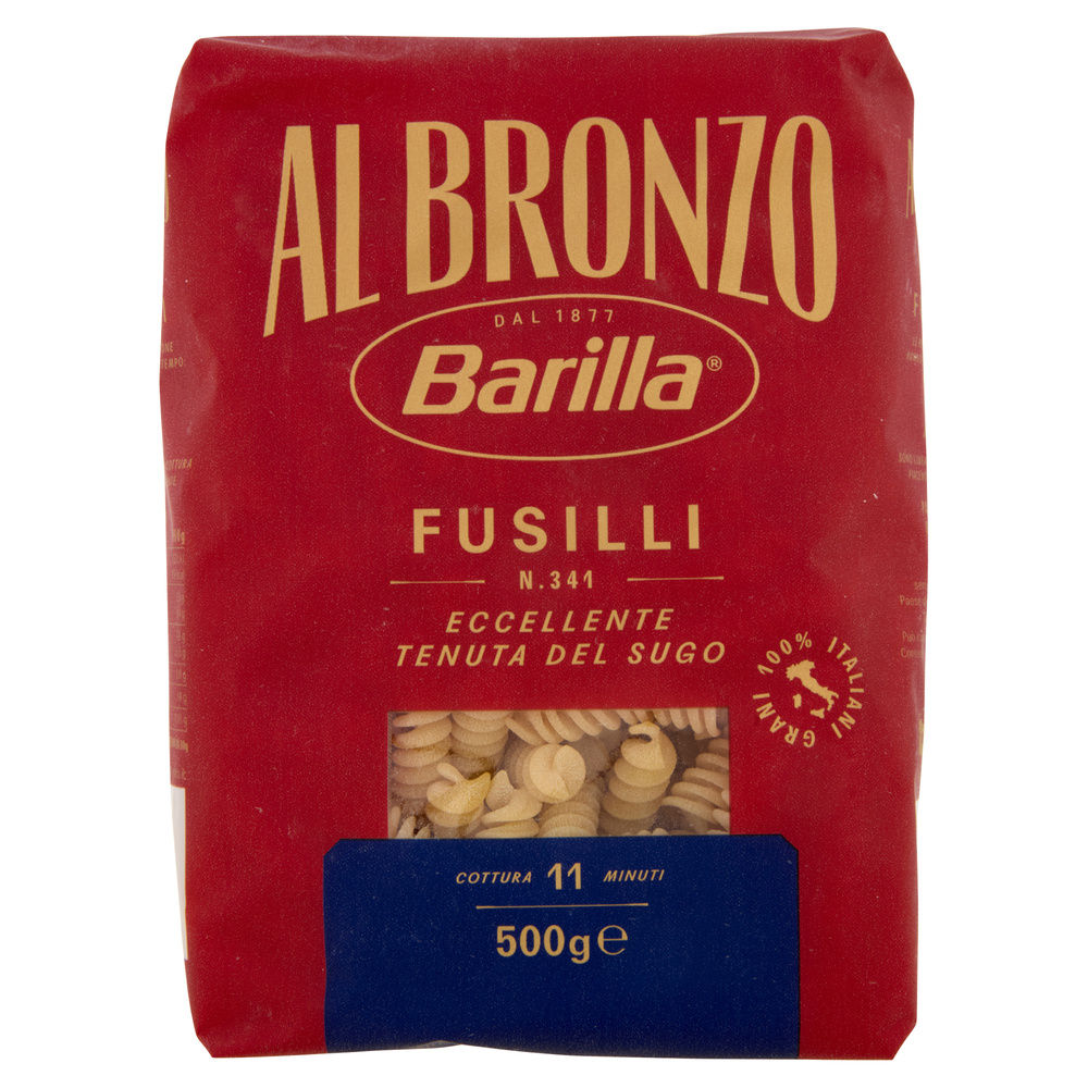 PASTA DI SEMOLA FUSILLI AL BRONZO BARILLA G500 - 6