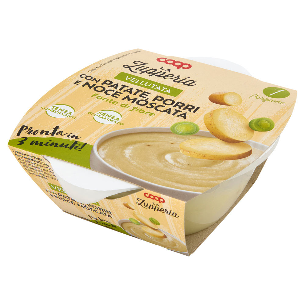 VELLUTATA PATATE E PORRI COOP CIOT G 350 - 5