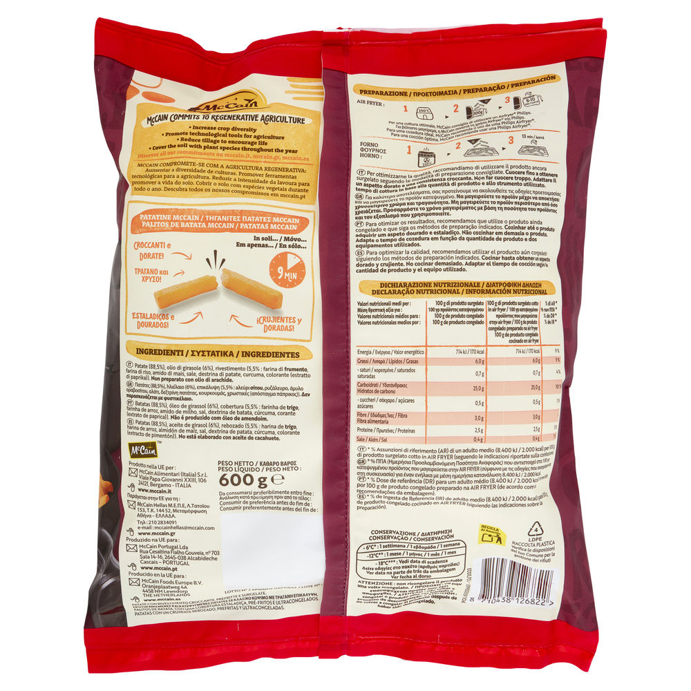 AIRFRYER CHIPS MCCAIN G 600 - 3