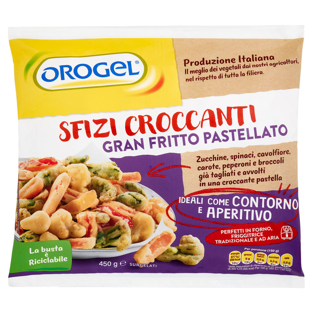GRAN FRITTO PASTELLATO OROGEL GR 450 - 2
