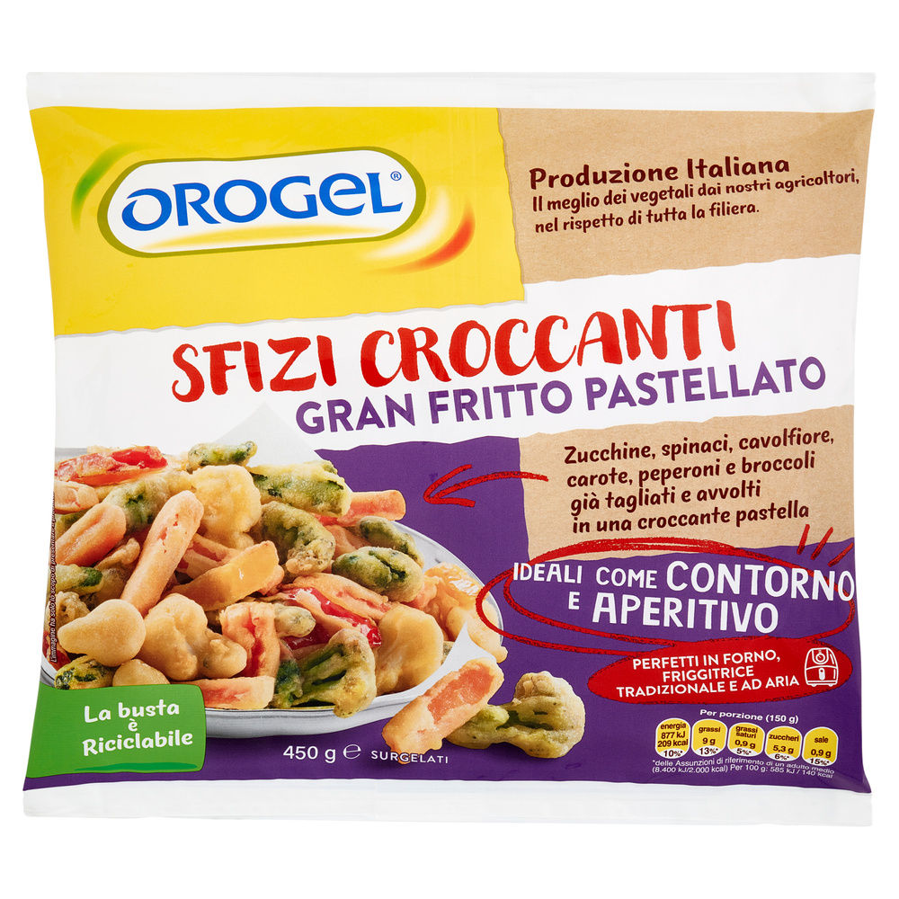 GRAN FRITTO PASTELLATO OROGEL GR 450 - 0
