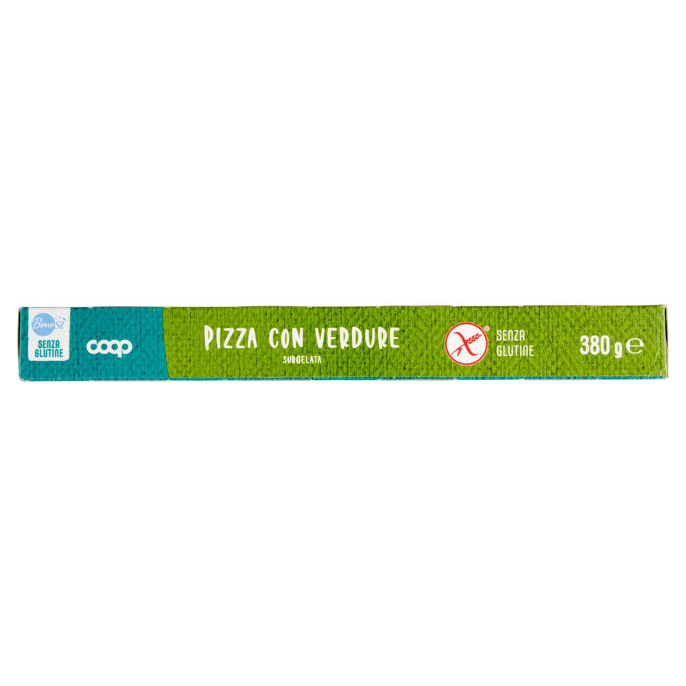 PIZZA ALLE VERDURE SENZA GLUTINE BENE SI COOP SURG. G 380 - 6