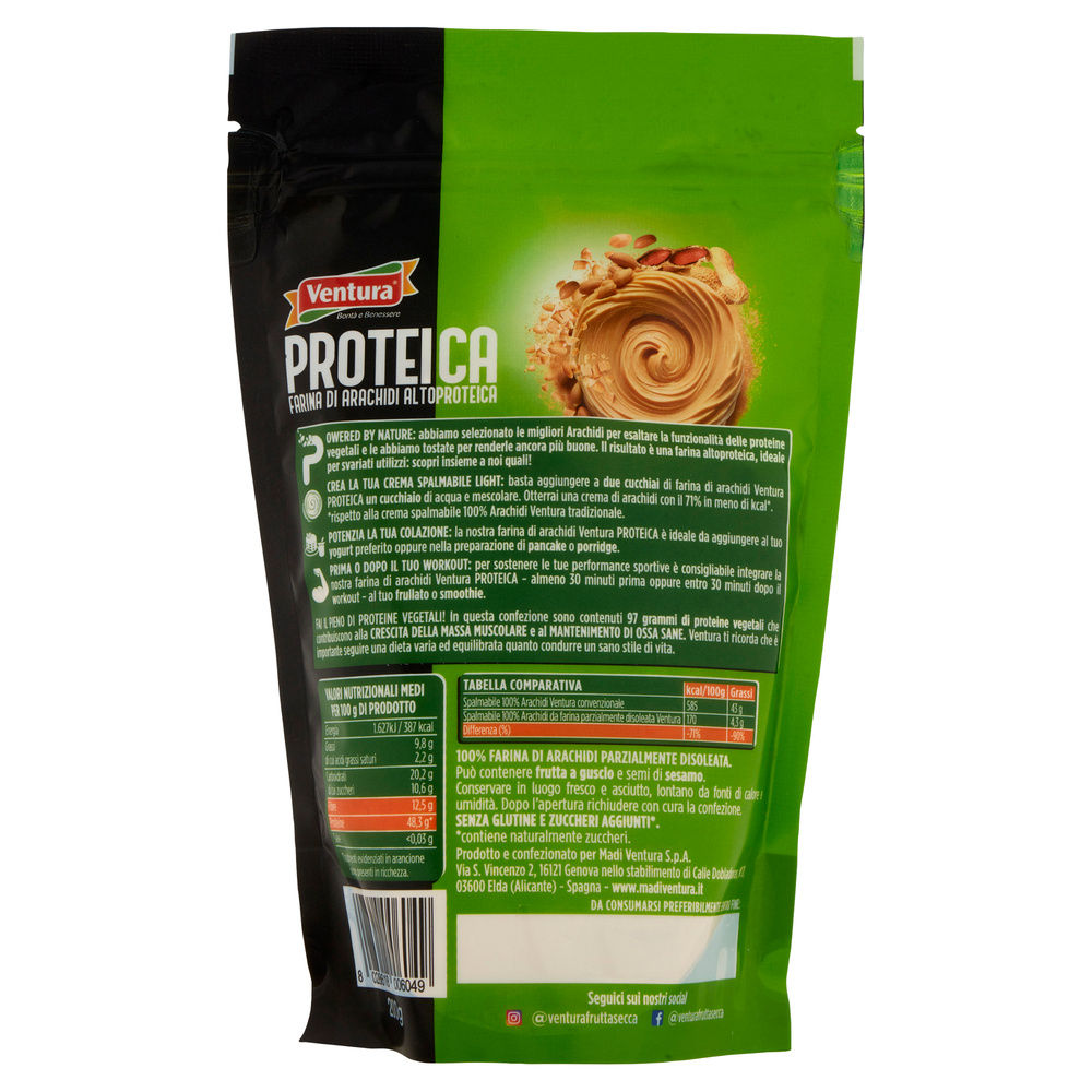 FARINA PROTEICA DI ARACHIDI VENTURA DOYPACK G 200 - 4