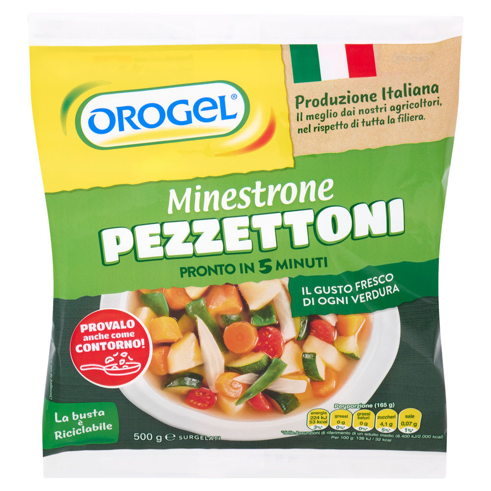 MINESTRONE PEZZETTONI OROGEL G 500 - 7
