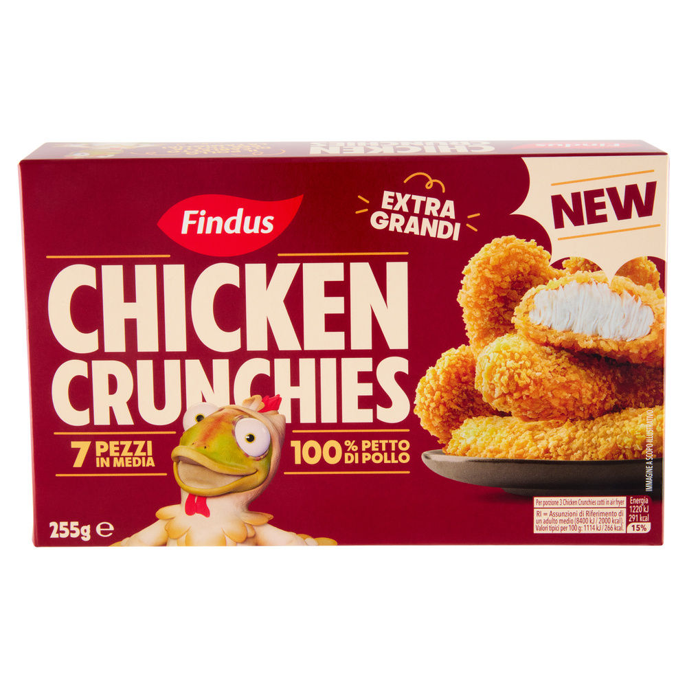CHICKEN CRUNCHIES FINDUS G 255 - 1