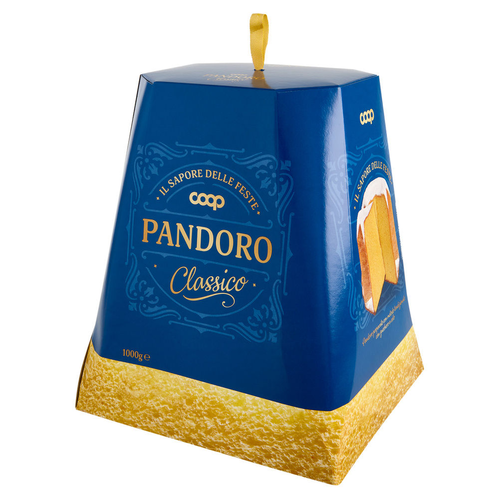PANDORO CLASSICO COOP SCATOLA KG.1 - 2