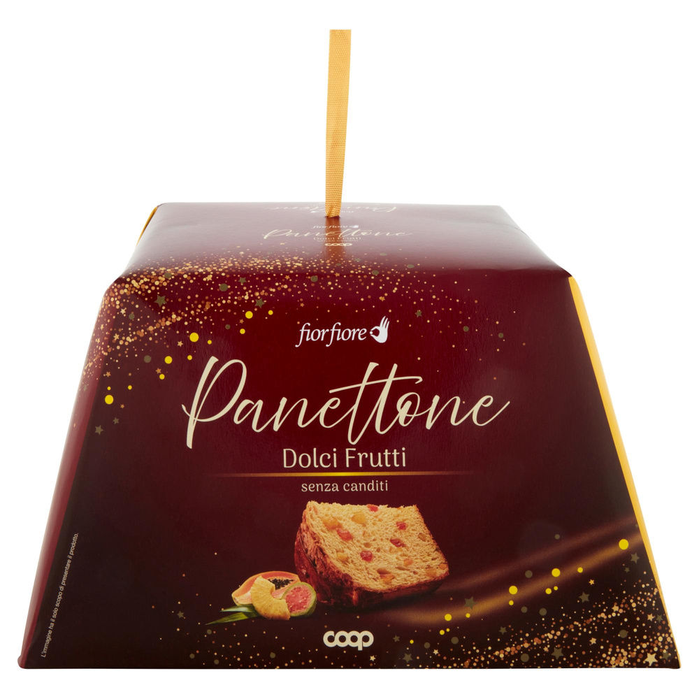 PANETTONE BASSO DOLCI FRUTTI FIOR FIORE COOP KG 1 - 1