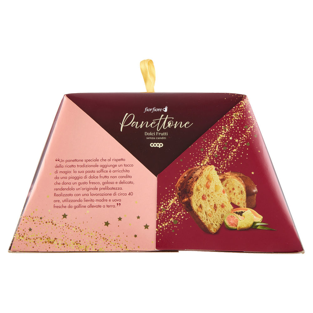PANETTONE BASSO DOLCI FRUTTI FIOR FIORE COOP KG 1 - 3